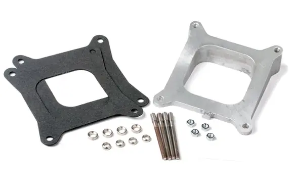 Holley- 717-2 Aluminum Intake Manifold Wedged Spacer 1