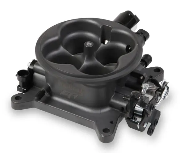 Holley Efi- 112-587 Universal 4Bbl 1000Cfm Throttle Body Gray 1