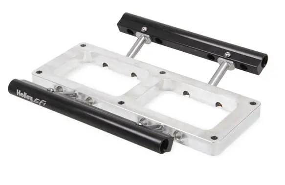 Holley Efi 17-92 Supercharger Injector Spacer W/Efi Rails 1