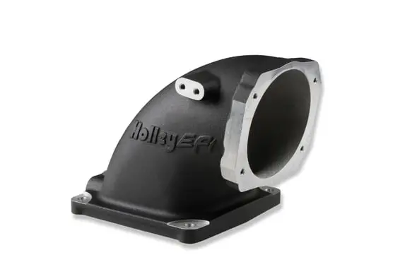 Holley Efi- 300-248Bk Black Cast Aluminum 4500 Efi Intake Elbow For Ls Black 1