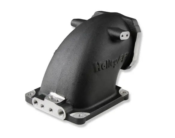 Holley Efi- 300-248Bk Black Cast Aluminum 4500 Efi Intake Elbow For Ls Black 2