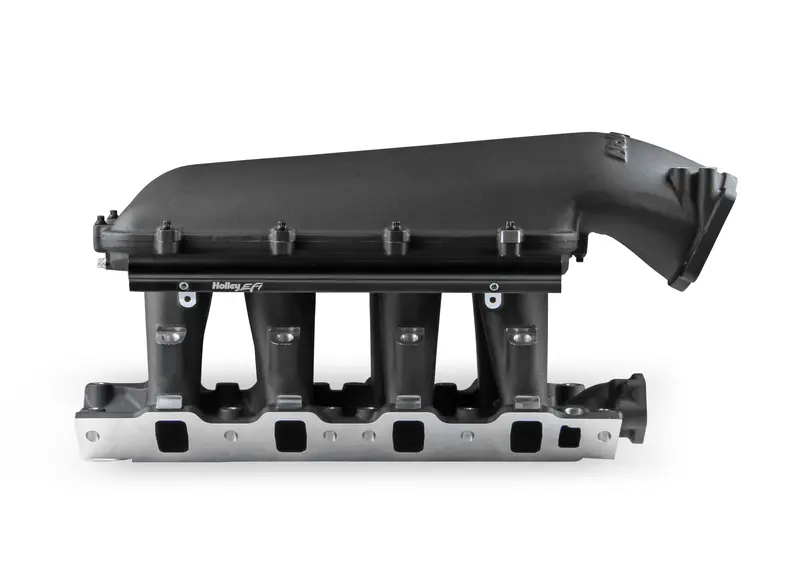 Holley Efi- 300-272Bk 8.2" Sbf Ford Hi-Ram Efi Manifold-Black 1