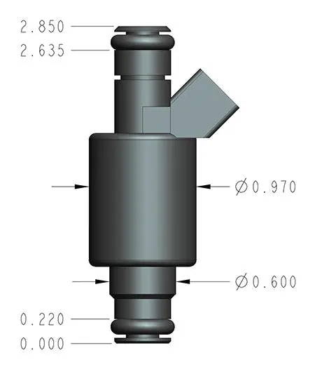 Holley Efi- 522-481 Holley Efi Performance Fuel Injector Individual 2