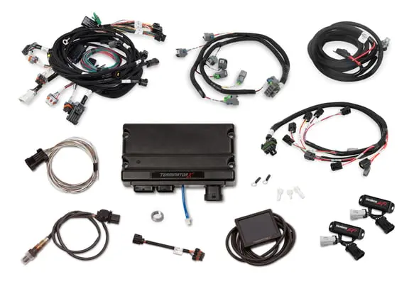 Holley Efi- 550-1219 Terminator X Kit For Ford Mod Motor 4V Stock Coils/Ev6 Inj 1