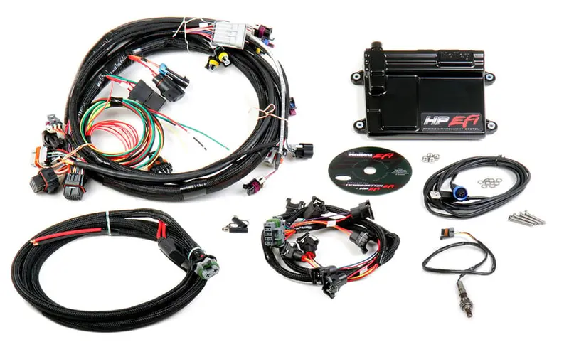 Holley Efi- 550-602N Hp Efi Ecu And Harness For Gm Ls1/6 24X Ntk O2 1