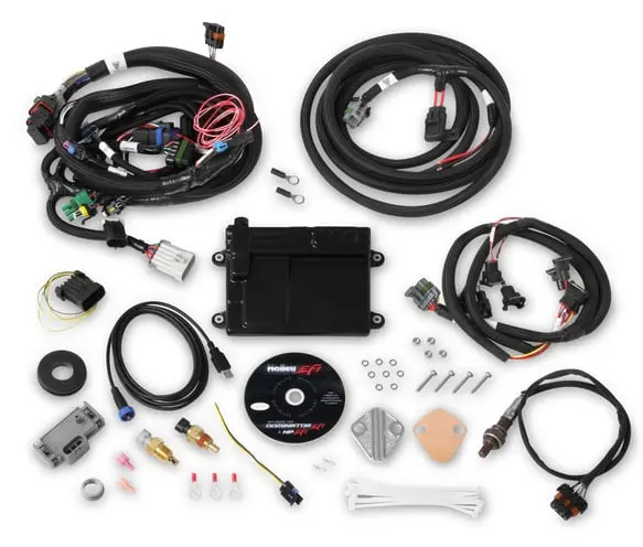Holley Efi- 550-606N Ford Mpfi Hp Ecu And Harness Kit Ntk 1