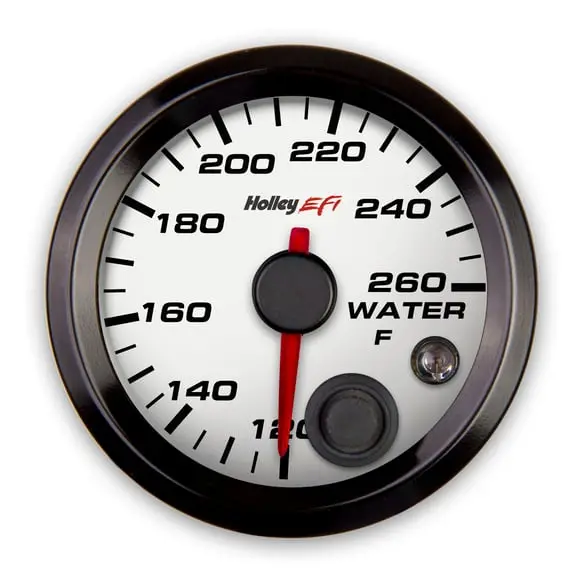 Holley Efi- 553-128W Holley Efi Coolant Temp Gauge White 1