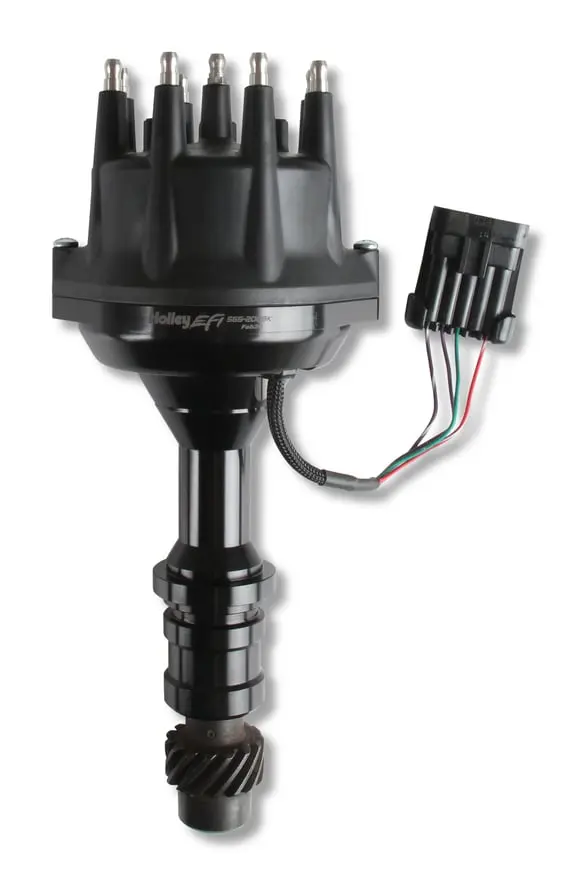 Holley Efi- 565-206Bk Oldsmobile Dual Sync Distributor Black 1