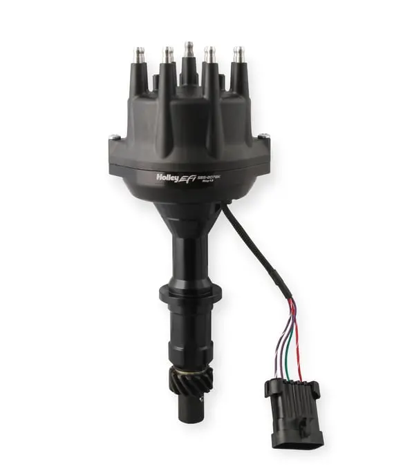Holley Efi- 565-207Bk Dual Sync Distributor For Pontiac Black 1