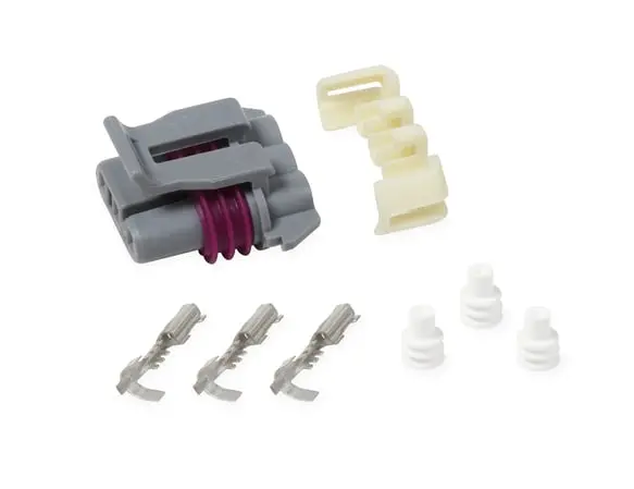 Holley Efi- 570-217 Metripack, 3 Cavity, Female, Grey 1