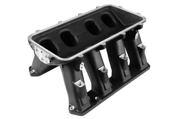 Holley Gen Iii Hemi Hi-Ram Efi Manifold Base 300-653Bk 1