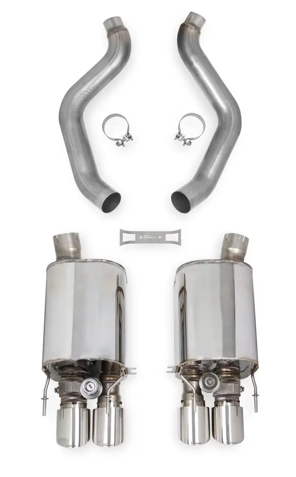 Hooker Blackheart- 70401313-Rhkr Axle-Back Exhaust For 05-08 C6 Corvette 1
