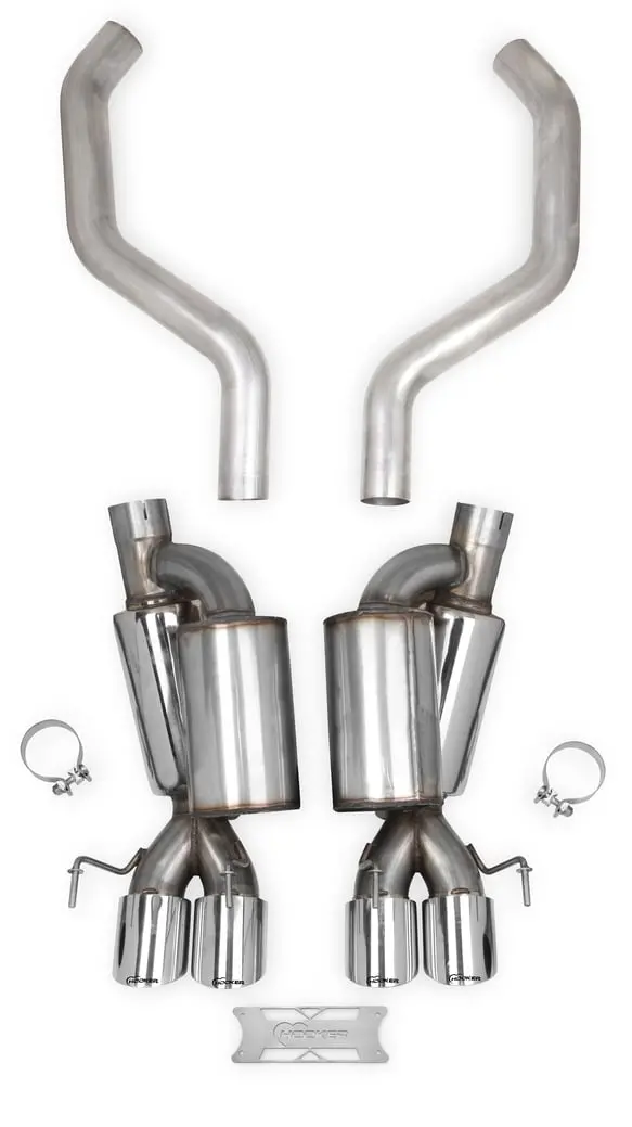 Hooker Blackheart- 70401322-Rhkr C6 Z06 Axle Back System With Mufflers 1