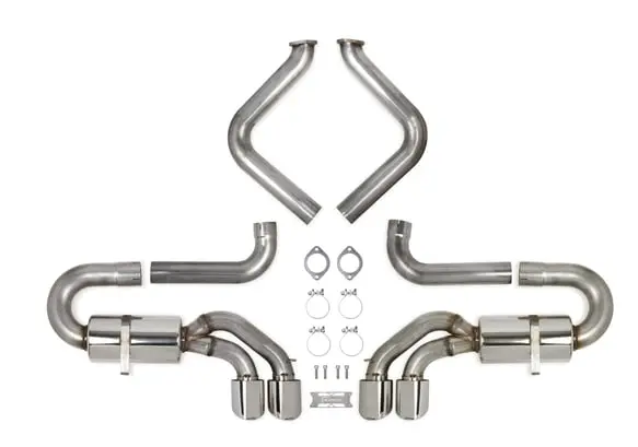 Hooker Blackheart- 70401343-Rhkr Axle-Back Exhaust For 97-04 C5 5.7L 1