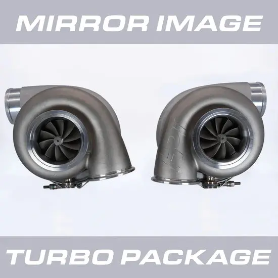 Hpt F3 7275 Mirror Image Turbocharger Package (V-Band 0.96 A/R) 2