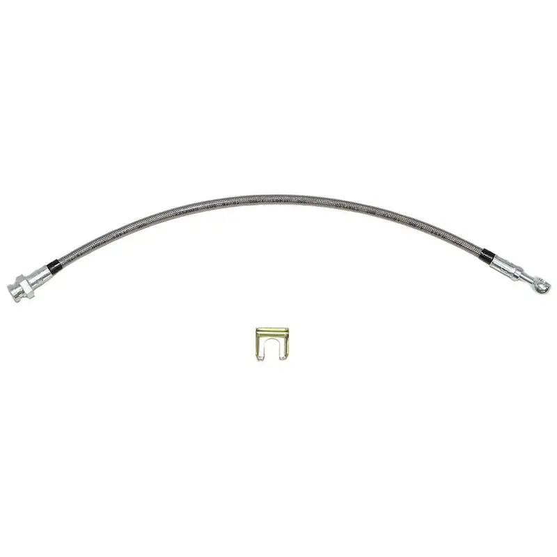 Hsp0018ss- 01-07 Gm 2500Hd/3500 Dually Rear Axle Rear-Left Brake Flex Hose; Stainless 1