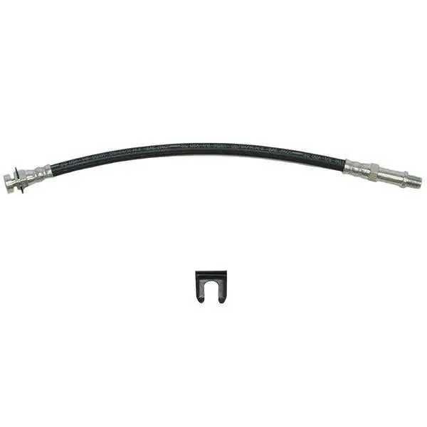 Hsp3498ss - 70-72' Mopar B-Body/70-73 Barracuda, Challenger/63-64 Bel Air, Impala Rear Brake Hose; Braided Stainless 1