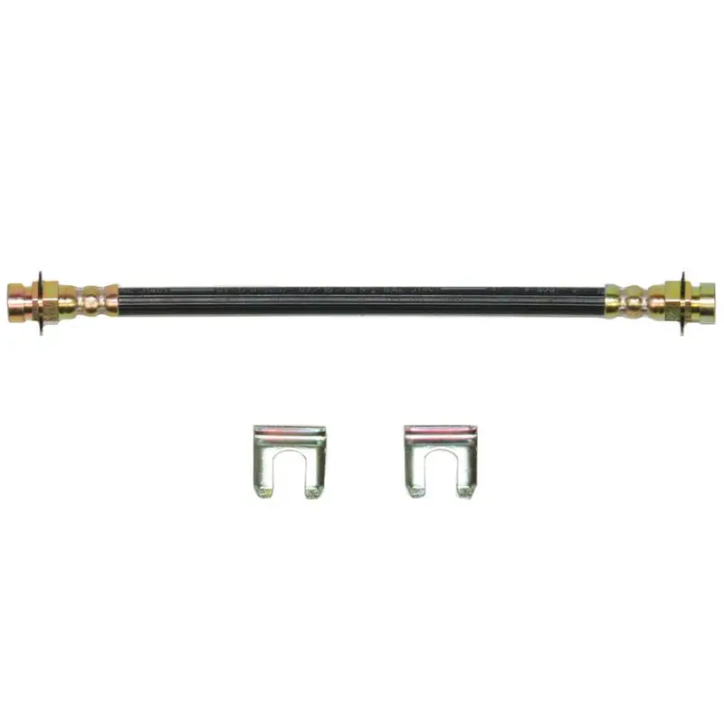 Hsp4279om- 67' Chevy Chevelle, Malibu, El Camino, Front Disc; 67-68' Camaro, Chevy Ii/Nova, Front Disc; Front Brake Flex Hose; Rubber 1