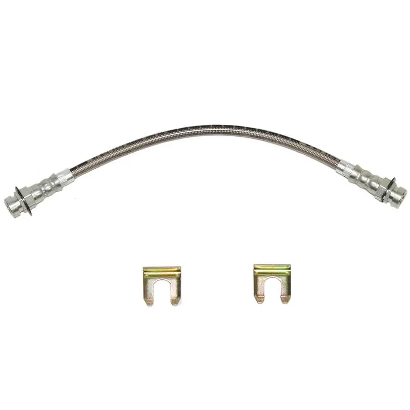 Hsp9998ss- 85-89 Merkur; Front Flex Hose; Stainless 1