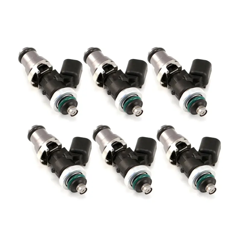 Injector Dynamics 1340Cc Injectors-48Mm Length-14Mm Grey Top-14Mm L O-Ring(R35 Low Spacer)(Set Of 6) 1