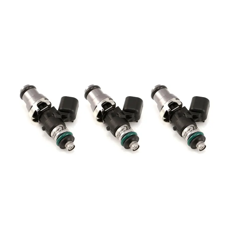 Injector Dynamics 1340Cc Injectors - 48Mm Length - 14Mm Grey Top - 14Mm Lower O-Ring (Set Of 3) 1