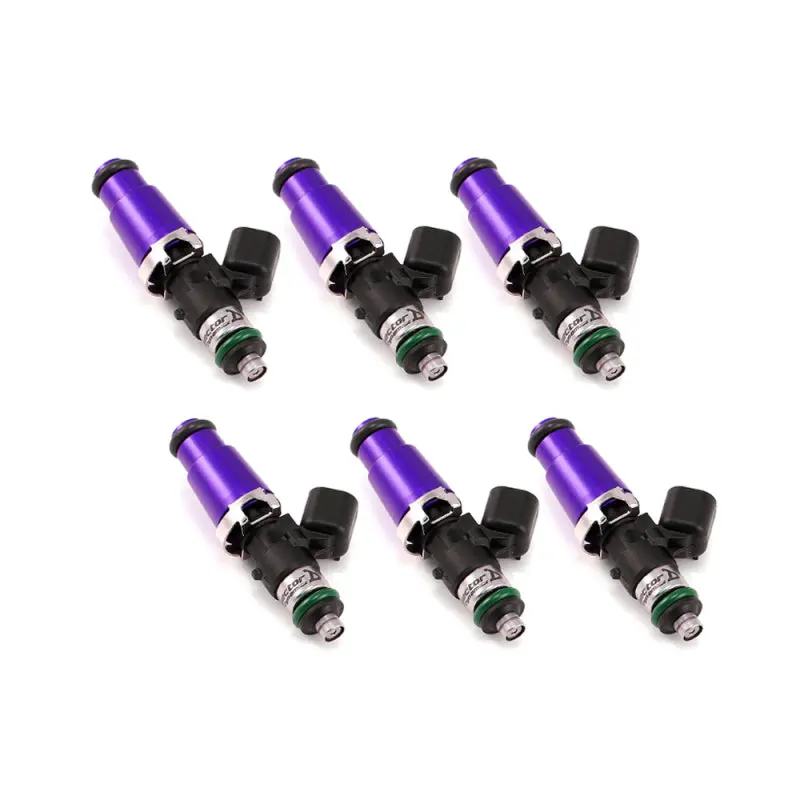 Injector Dynamics Id1050x Injectors 14Mm (Purple) Adaptors (Set Of 6) 1