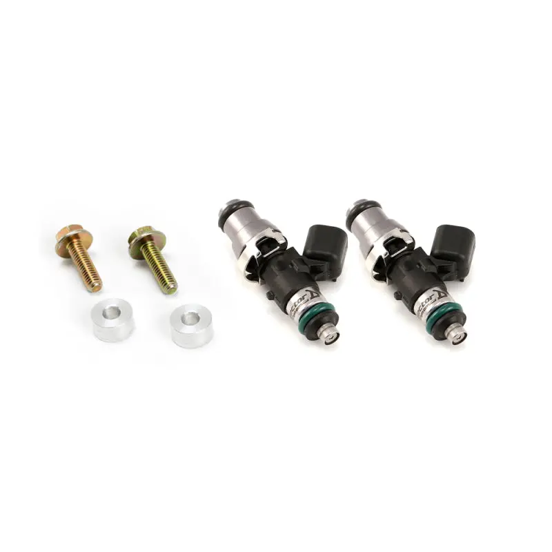 Injector Dynamics Id2600-Xds Fuel Injectors Polaris Rzr 14Mm Grey Adapter Top (Set Of 2) 1