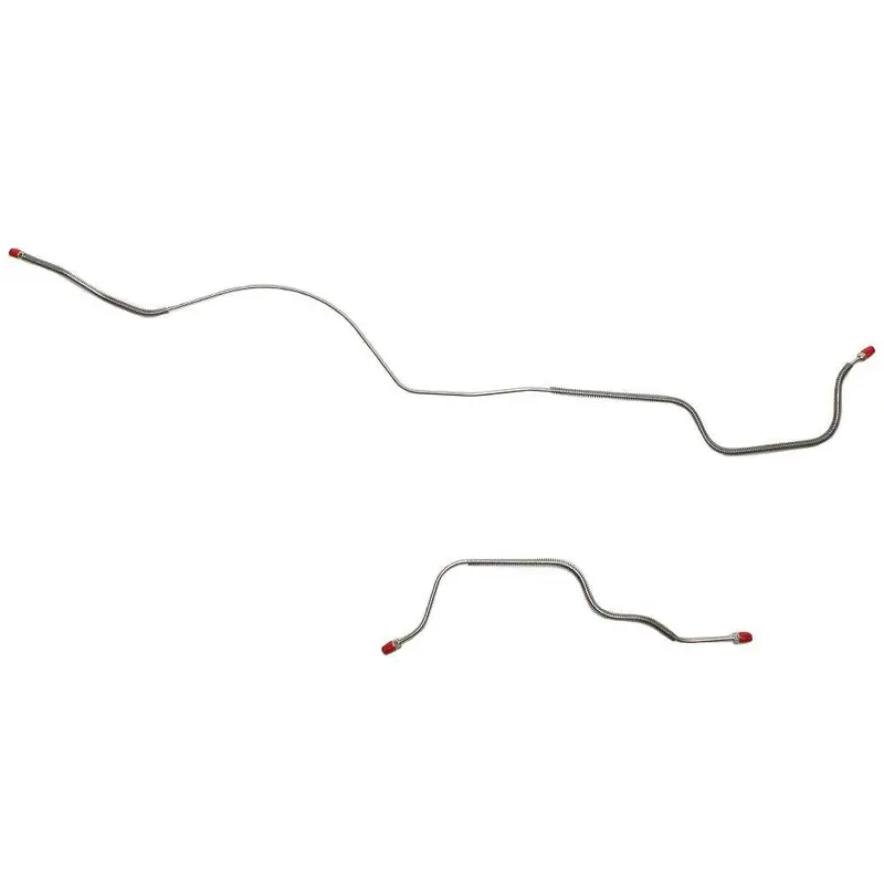 Ira0001om - 97-00 E-150/ E-250/ E-350; Rear Axle Brake Line; Steel 1