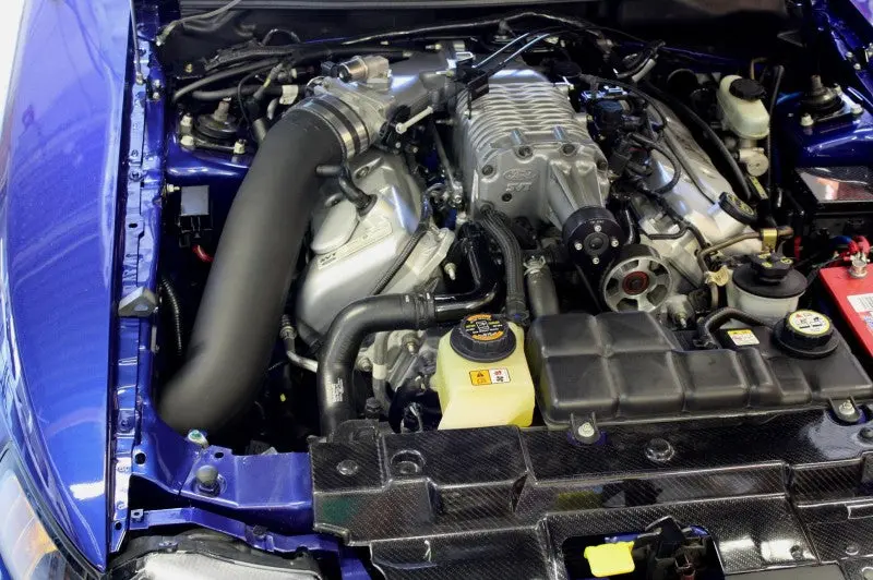 Jlt 03-04 Ford Svt Cobra 12In Black Cai Kit W/Red Filter - Tune Req (Does Not Work W/Stock Maf) 1
