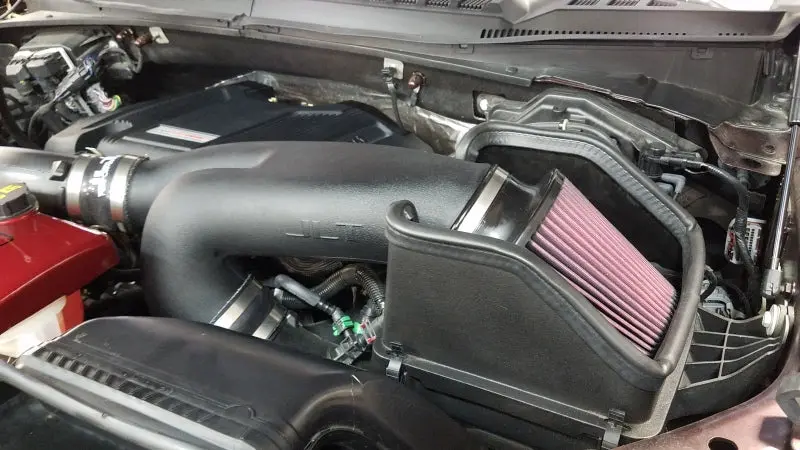 Jlt 15-19 Ford F-150 2.7L/3.5L Ecoboost Black Textured Cold Air Intake Kit W/Red Filter 1
