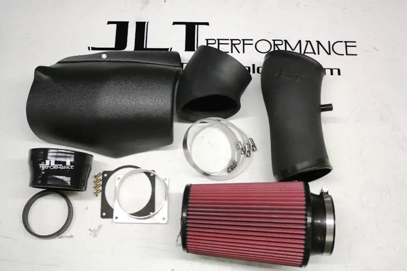 Jlt 99-01 Ford Mustang Svt Cobra Black Textured Ram Air Intake Kit W/Red Filter 1