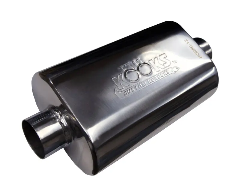 Kooks Universal 2 1/2In Center/Center Oval Muffler (4X8x12) 2