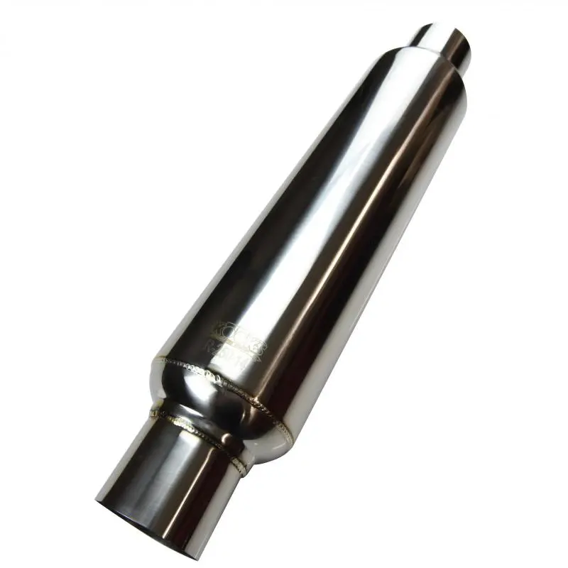 Kooks Universal 2 1/2In Round Muffler 14In Long. Pol Ss 2