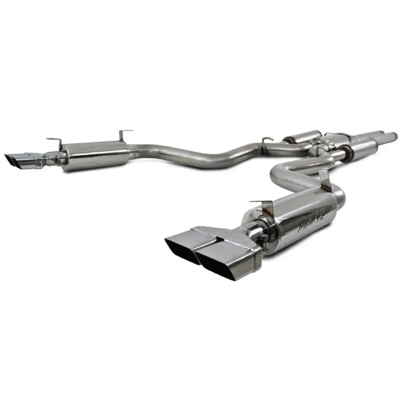 Mbrp 08-11 Dodge Challenger Srt8 6.1L Hemi T304 Cat Back Dual Split Rear 1