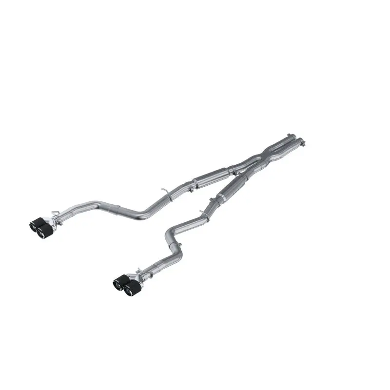 Mbrp 15-16 Dodge Challenger Rt 5.7L T304 Ss 3In Dual Rear Cat-Back Cf Quad Tips - Street 1