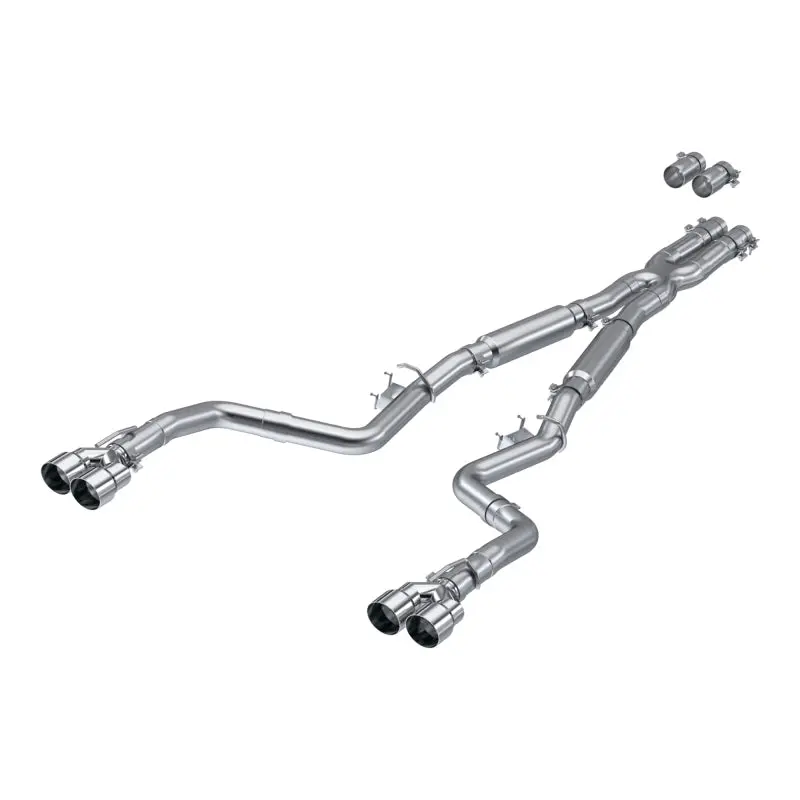 Mbrp 17-Up Dodge Challenger 5.7L/6.2L/6.4L Aluminized Catback Exhaust 2
