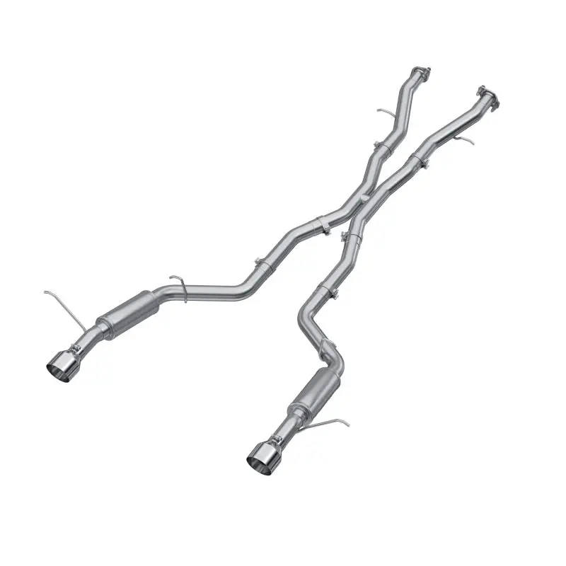 Mbrp 18-23 Dodge Durango Srt 6.4L Armor Lite Al Steel 3In Cat Back Exhaust Dual Rear Exit W/ Ss Tips 1