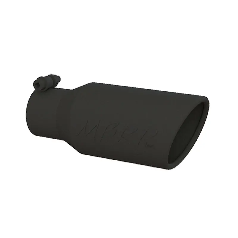 Mbrp Universal Angled Rolled End Tip 4In Od / 2-3/4In Inlet / 10In Length - Black 2