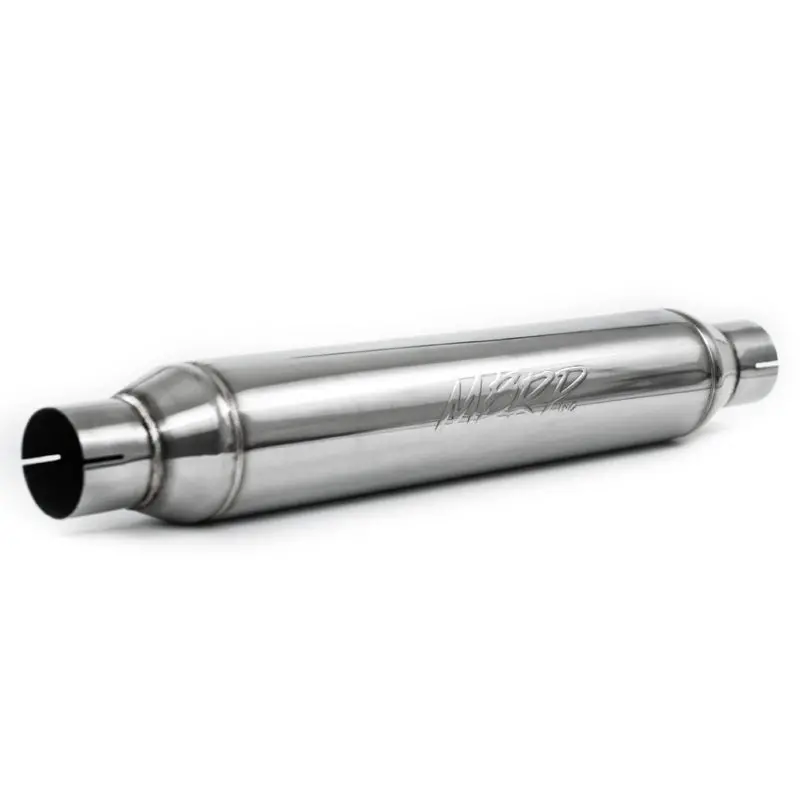 Mbrp Universal Resonator 2.5In Inlet/Outlet 22In Body 26In Overall T304 1