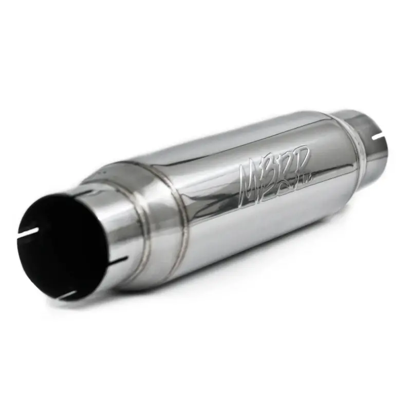 Mbrp Universal Resonator 3In Inlet /Outlet 16In Body 20In Overall T304 2
