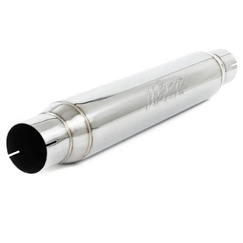 Mbrp Universal Resonator 3In Inlet /Outlet 22In Body 26In Overall T304 1