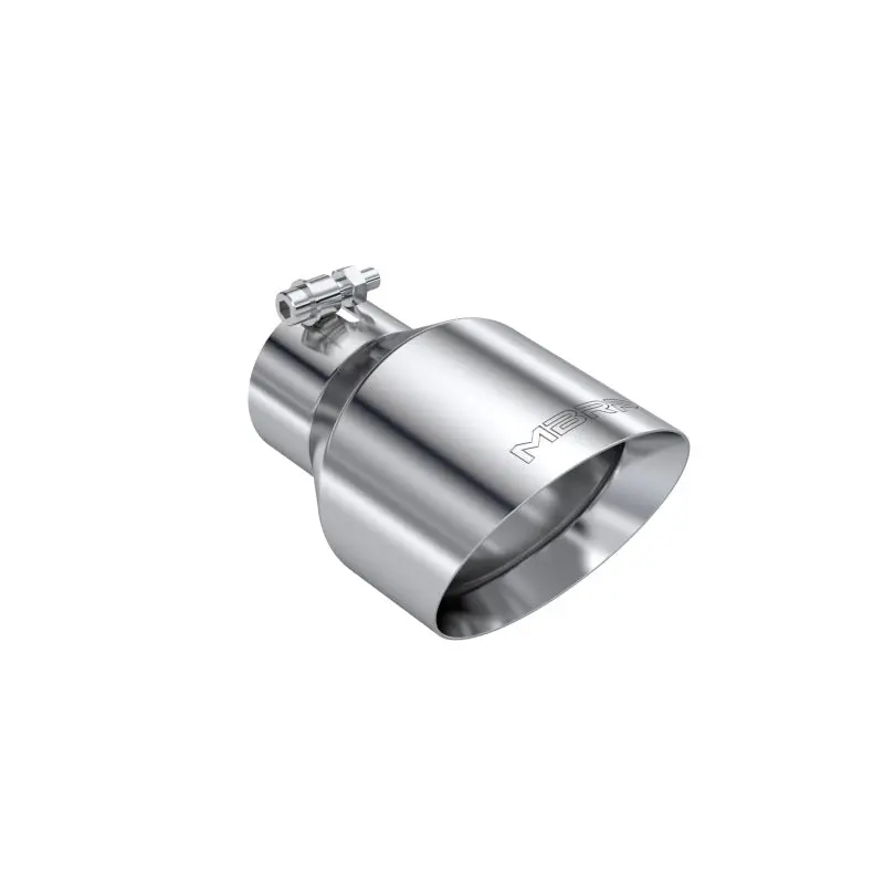 Mbrp Universal T304 Stainless Steel Tip 3On Id / 5In Od Out / 8In Length Angle Cut Dual Wall 1