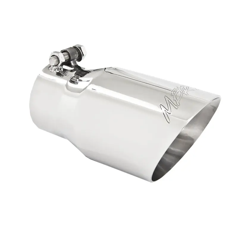 Mbrp Universal Tip 4In O.D. Dual Wall Angled 3In Inlet 8In Length T304 1