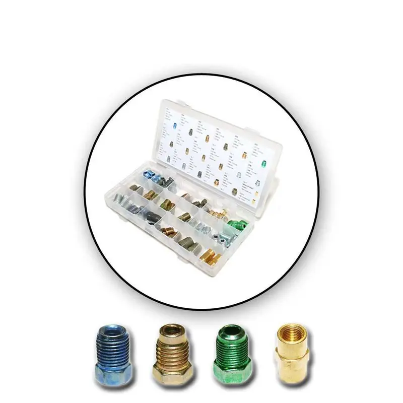 Met1- 60 Piece Metric Tube Nut Fitting Kit 1