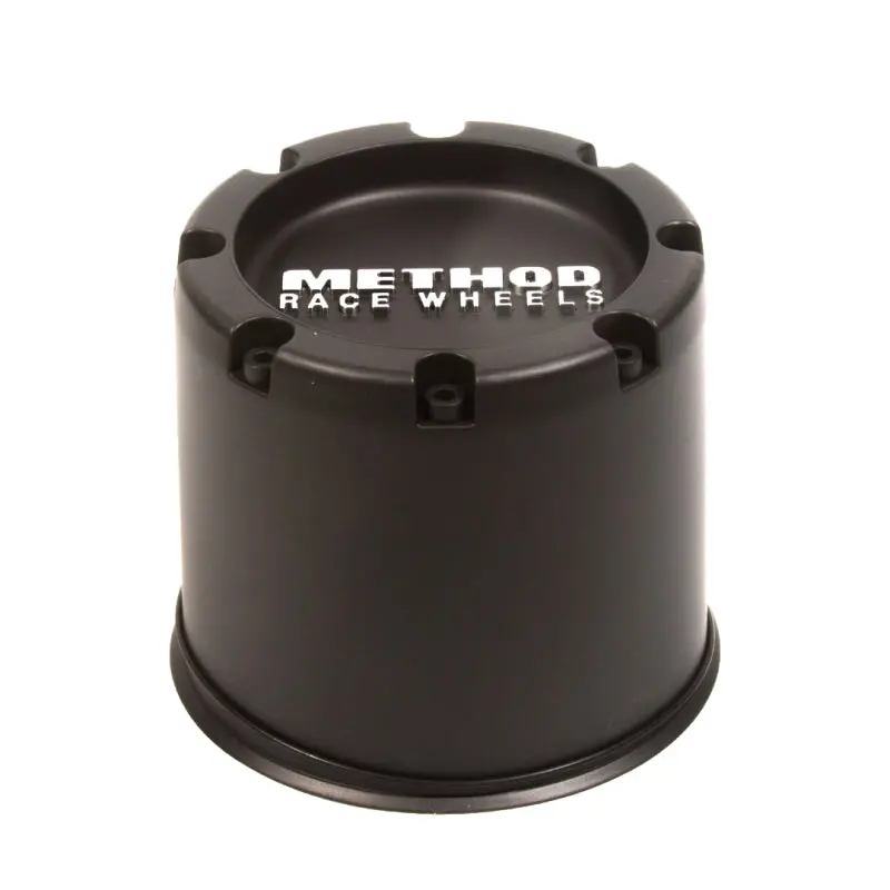 Method Cap 1524 - 130Mm - 2 Piece - Black - Push Thru 1