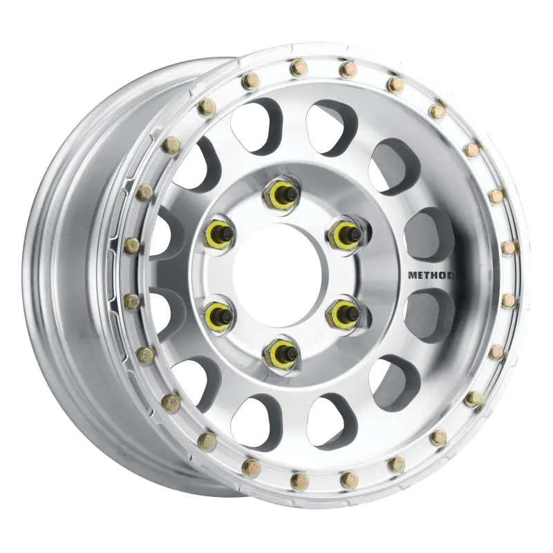 Method Mr103 Beadlock 17X9 -12Mm Offset 6X6.5 108Mm Cb Raw Machined W/Bh-H24125 Wheel 1