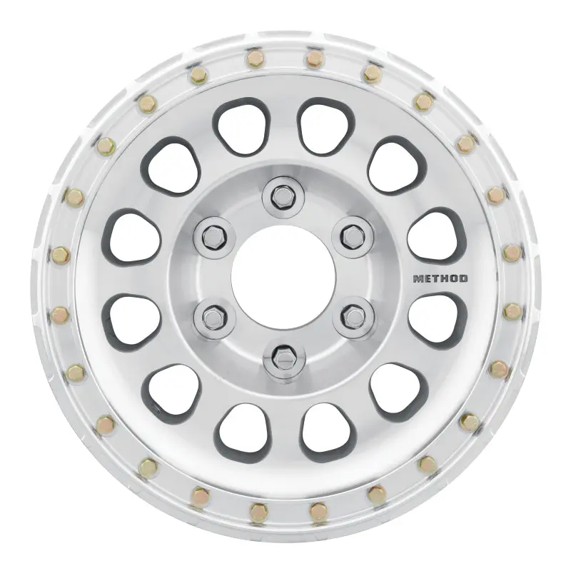 Method Mr103 Beadlock 17X9 +25Mm Offset 6X6.5 108Mm Cb Raw Machined W/Bh-H24125 Wheel 2