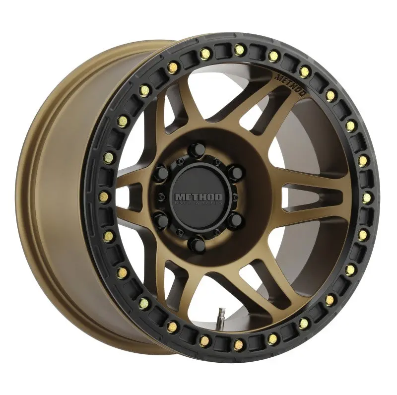 Method Mr106 Beadlock 17X9 -44Mm Offset 6X5.5 108Mm Cb Method Bronze W/Bh-H24125 Wheel 1