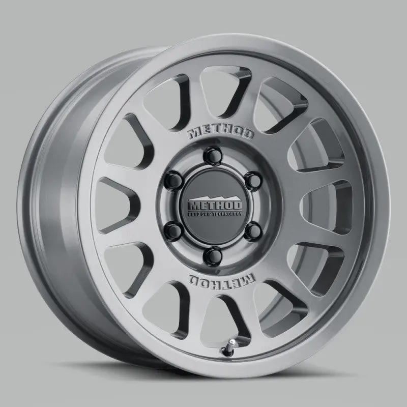 Method Mr703 17X8.5 0Mm Offset 6X135 87Mm Cb Gloss Titanium Wheel 1