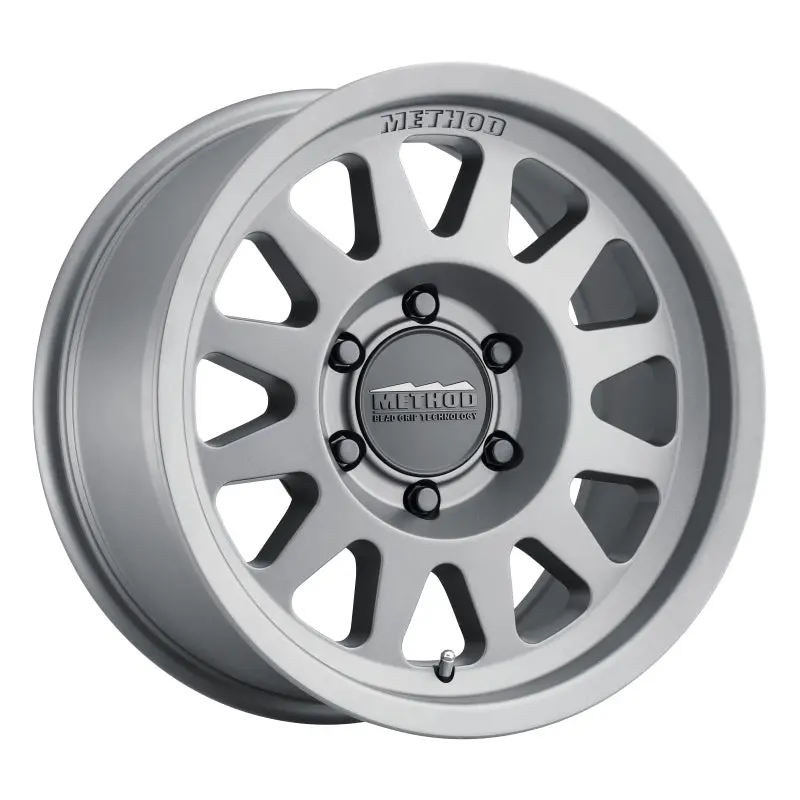Method Mr704 17X8.5 0Mm Offset 5X5 71.5Mm Cb Matte Titanium Wheel 2